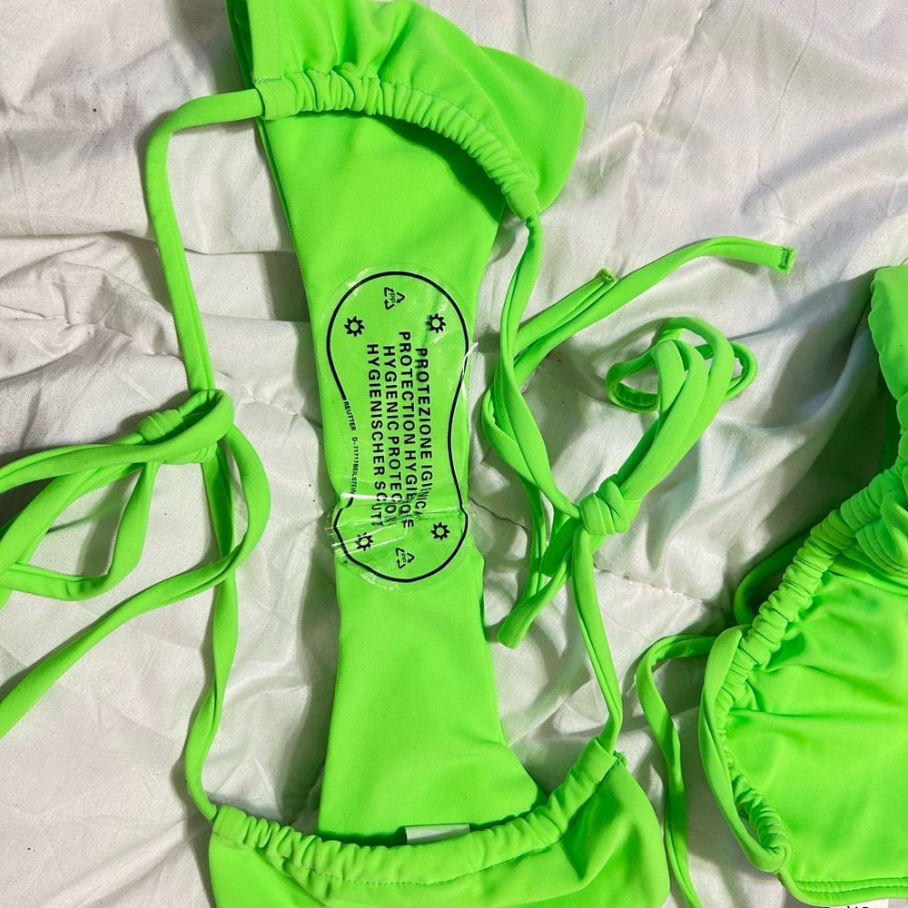 Neon Green Bikini Set